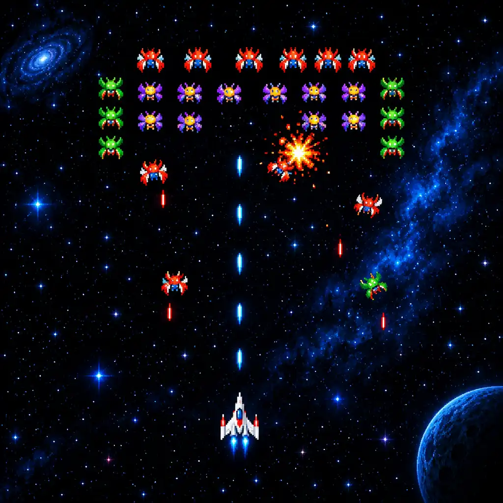 Guide War Galaga Wars Arcade | Gameplay Guide, Waves and Beginner Tips